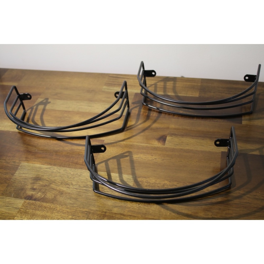 3 Metal Wall Hanging Hat Racks